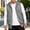Gray, variant on Mens Sleeveless Hooded Vest- Full Zip Casual Loose Fit Adjustable Drawstring Fall Jacket Outwear Navy Size 3XL