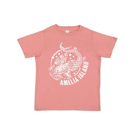 

Inktastic Meet Me at Amelia Island Shark Design Gift Toddler Boy or Toddler Girl T-Shirt