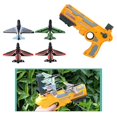 thumbnail image 3 of Lanzador de Juguete de Avión de Catapulta, Modelo de Juguete de Lanzamiento de Avión, Planeador DIY, Avión de Burbujas, Avión Planeador, Juguetes Desa amarillo Soledad Juguetes de avión de catapulta, 3 of 8