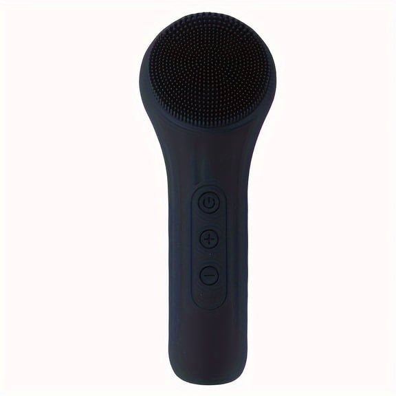 Rechargeable silicone cleansing brush that can heat, vibrate, and massage - can deeply clean the face and remove makeup, and also has function - is a great holiday gift. Gift for Mom On Mother's Day