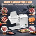 thumbnail image 4 of Ablandador eléctrico de carne VEVOR Commercial 450W, acero inoxidable, 4 of 9