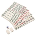 thumbnail image 1 of 1 Set of Table Mini Mahjong Kit Mini Mahjong Set Funny Miniature Mahjong Kit for Outdoor, 1 of 4