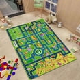 thumbnail image 3 of Lucoss Kids Rug Car Rugs Play Mat Carpet for Kids Toy Cars for Playroom Classroom Kids Room, Educational Area Rugs, Ideal Gift for Nursery Children Boy Girl, 3 of 5