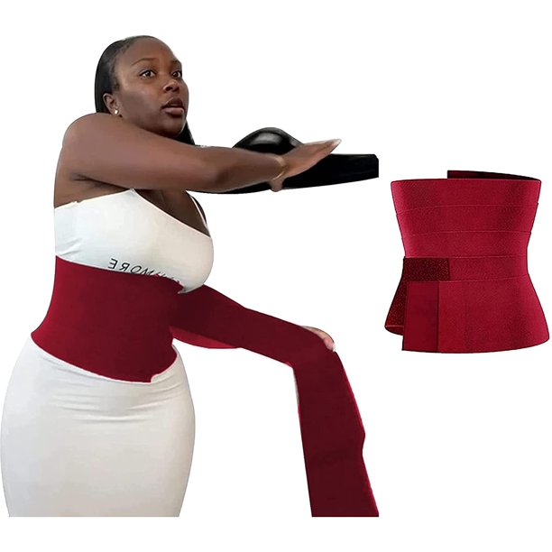 Tiktok Quick Snatch Bandage Wrap Lumbar Waist Support Trainer Back