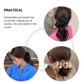 thumbnail image 3 of 2 piezas Scrunchies de cabello Satin Silk Hair Bays Elegant Hair Ropes Women Hair Accessory, 3 of 3