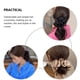 thumbnail image 3 of 2 piezas Scrunchies de cabello Satin Silk Hair Bays Elegant Hair Ropes Women Hair Accessory, 3 of 3
