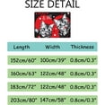 thumbnail image 3 of GZHJMY Soft Rug Large Area Rugs, Two Kittens Red Heart Comfortable Indoor Carpet, Baby Play Mat for Living Room Bedroom Nursery Decor Floor Mat 72x48inch Carpet Runner, 3 of 6