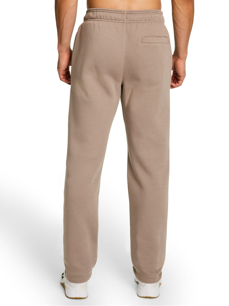 Reebok Men's & Big Men's Logo Fleece Relaxed Fit Open Leg