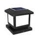 thumbnail image 1 of LED Solar Outdoor Post Light Post Cap Light Pier Mount Wall Light for Building Corridors Garden Gates, 1 of 5