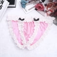 thumbnail image 3 of TAIAOJING Men Briefs Briefs Underwear Satin Lace Bow Thong Panties Panties Underpants, 3 of 5
