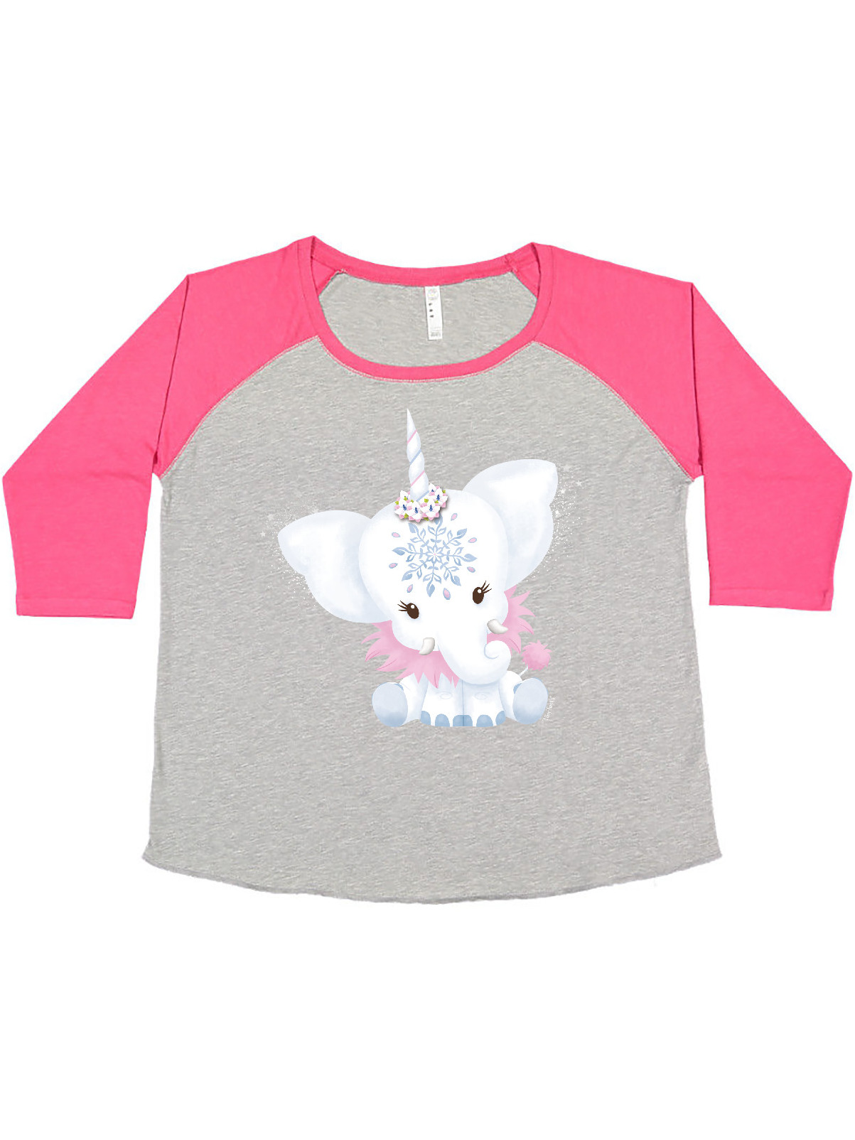 Inktastic Elecorn White Lumi Elephant 