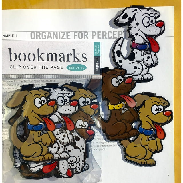 Marcadores Para Perros Marcadores Con Clip De Animales A Granel Para Estudiantes Niños Adolescentes Niñas Niños Paquete De 20 Marcadores Divertidos Incentivos Y Premios De Lectura Programas De Lectura