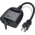 thumbnail image 1 of Kasa Smart Outdoor Smart Plug by (KP400) - Salida WiFi inteligente con 2 enchufes, IP64 resistente al agua, funciona con Alexa y Google Home, requiere WiFi de 2,4 GHz, no requiere concentrador, Sunset & Sunrise OffsetSmart Outdoor Plug esquí esquí Gafas de esquí, 1 of 5