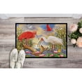 thumbnail image 2 of Scarlet And White Ibis Door Mat, 2 of 4