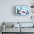 thumbnail image 3 of Celebrate Life Gallery 'Snowy Red Truck' Canvas Art, 3 of 3