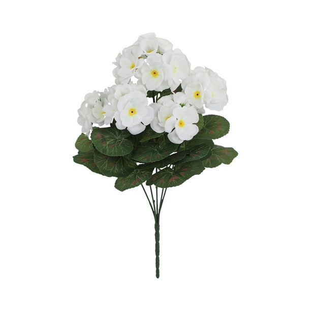 Flores Artificiales para Al Aire Libre Macetas de Flores Colgantes Interiores Y Exteriores Decoradas con Bolas Bordadas Artificiales, Simulación de Flores Artificiales Y Flores Artificiales Al Aire Li
