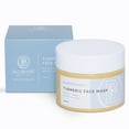 thumbnail image 2 of BluBerri Beauty Turmeric Clay Face Mask Anti-Acne, Anti-Eczema for All Skin Types - 4 fl oz, 2 of 7