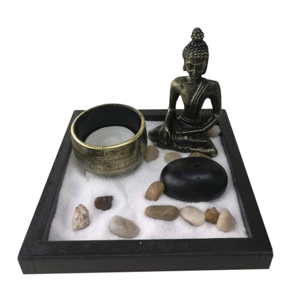 Tabletop Decor Buddha Tealight Holder Quemador De UNA