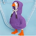 thumbnail image 5 of Porch Goose Outfits, All Season Funny Hooded Sweatshirt Goose Clothes, Holiday Party Porch Goose Costume Set for Lawn Patio Yard Outdoor Decor (B), 5 of 5