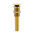 thumbnail image 4 of Luxier DS01-T Bathroom Sink Push Pop-Up Drain Stopper with No Overflow Matte Black, 4 of 5