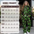 thumbnail image 7 of Xixirimido Shamrock Stars Print Sweatsuits for Women 2 Piece Outfit Long Sleeve Sweatshirt Wide Leg Sweatpants Fall Winter Fashion Lounge Set Tracksuit for St. Patrick's Day, Small, 7 of 7