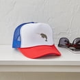 thumbnail image 4 of CafePress - Narwhal - Adjustable Unisex Printed Trucker Hat with Mesh Back, 4 of 10