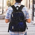 thumbnail image 2 of Geaub physical formulas ultimate comfort and style: the perfect compact backpack for college, commute, travel, and everyday use, 2 of 2
