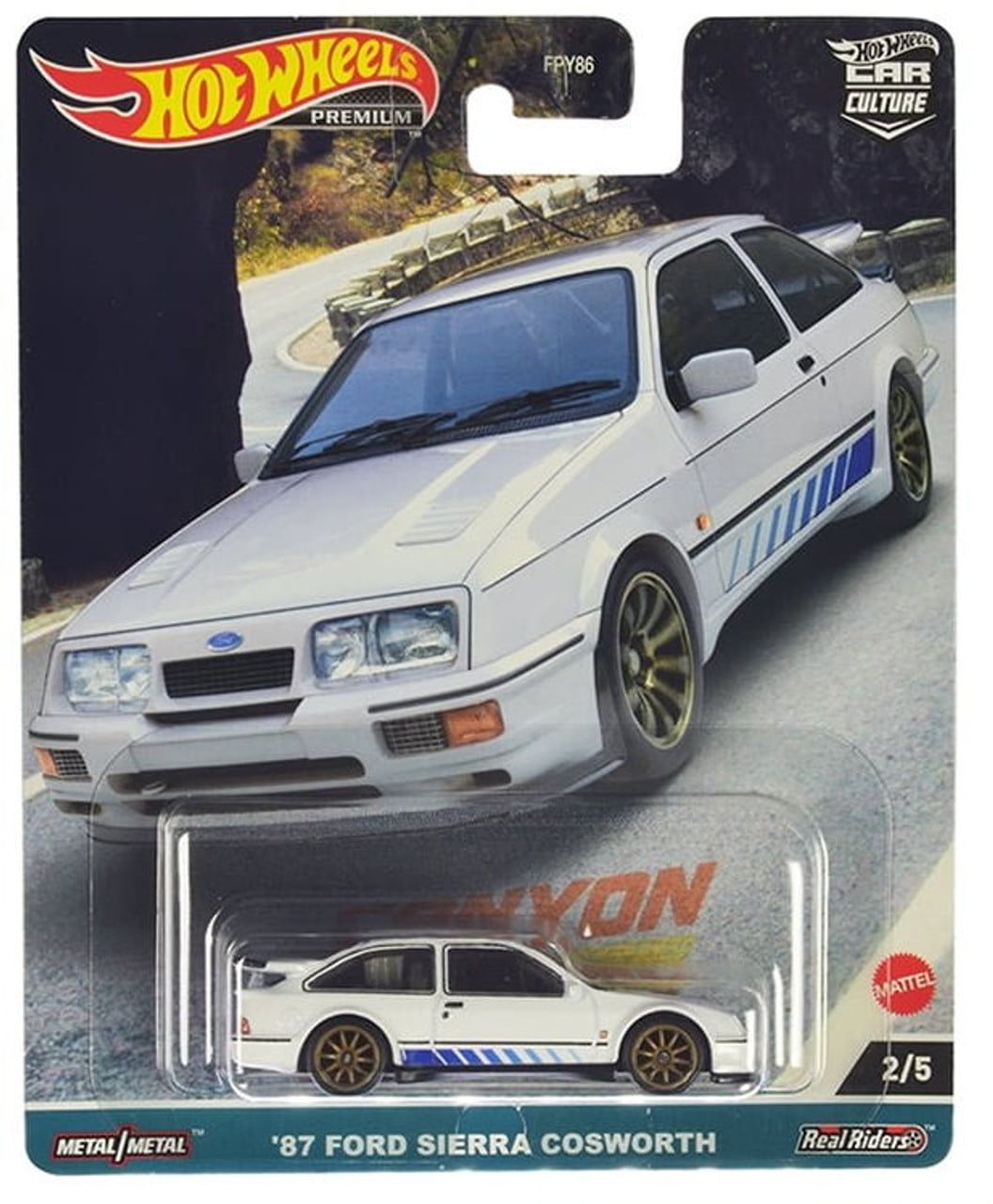 Diecast "Canyon Warriors" 5 piece Set "Car Culture" Series die cast model cars by Hot Wheels