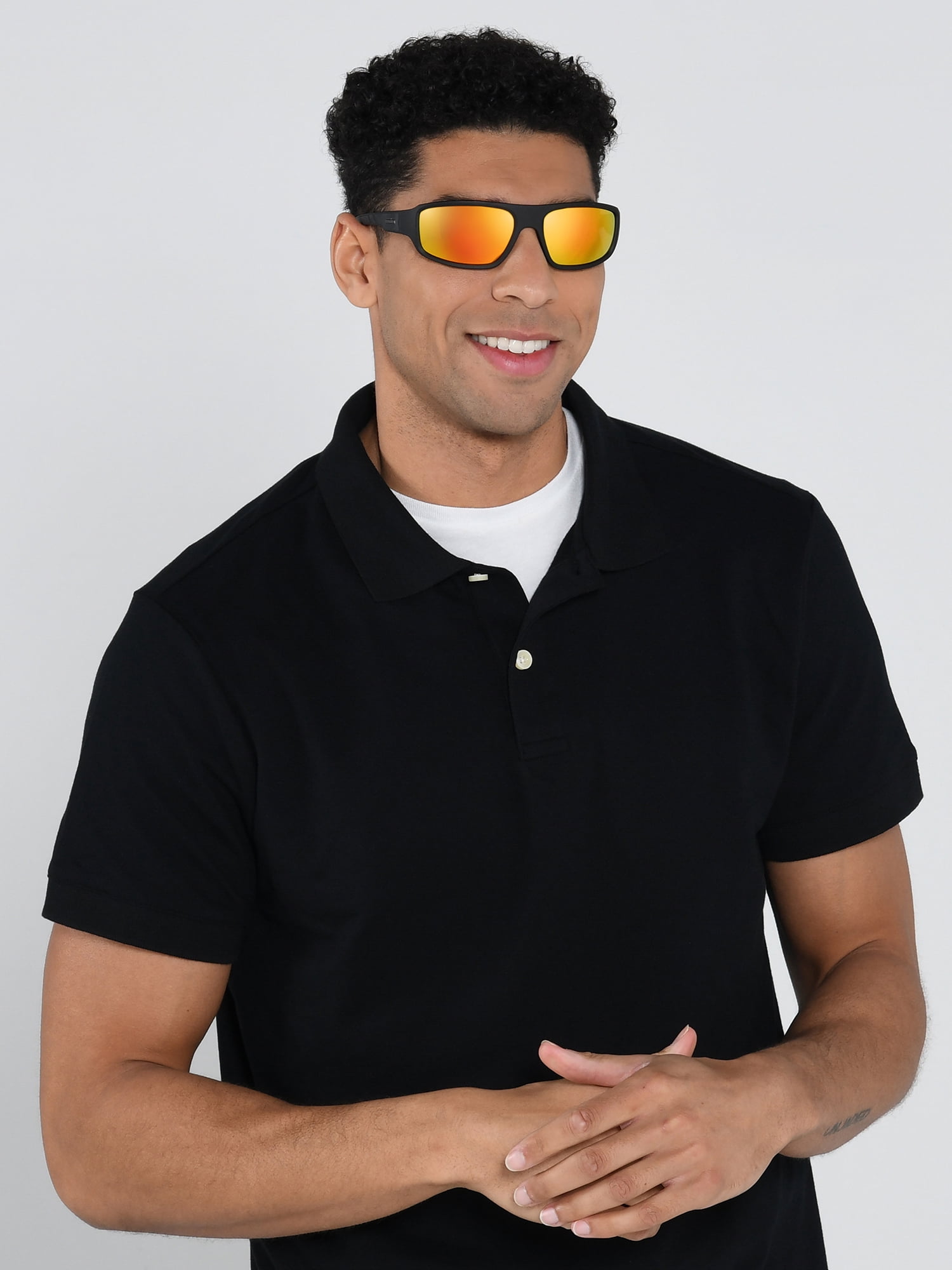 Ironman Rectangular Polarized Sunglasses