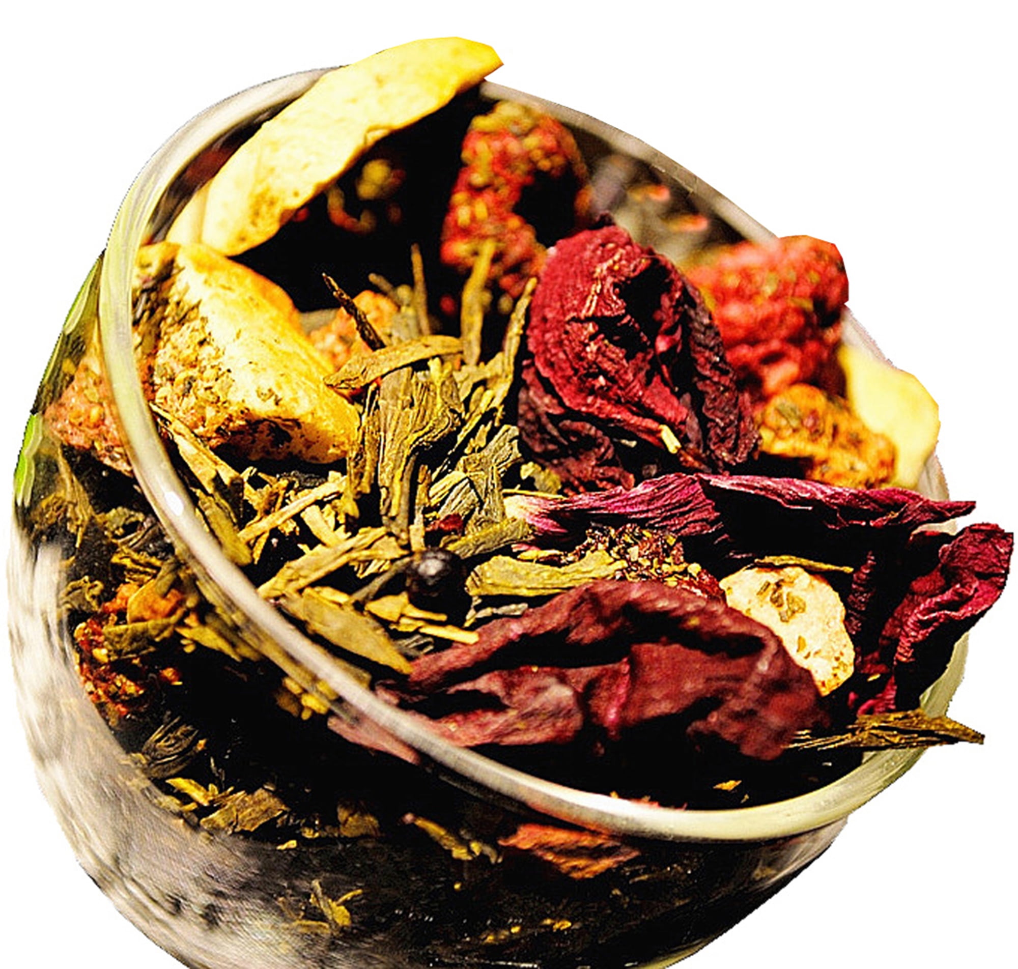 Berry Green Tea Caffeinated Loose Leaf Tea 4oz
