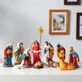 thumbnail image 4 of Juego de Nacimiento BESBLEE de 15 cm, 12 Piezas, Resina Pintada a Mano, 4 of 7