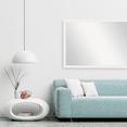 thumbnail image 4 of Frame My Mirror Framed Mirror, Pure White Finish, 28" x 60", 1-1/4" Wide Frame Ellis Design, 4 of 11