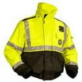 thumbnail image 2 of Mustang ANSI High Vis Flotation Bomber Jacket - Fluores... [MJ6214T3-239-XL-206], 2 of 2