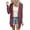 Claret, variant on Lovskoo Long Cardigans for Women Trendy Solid Color Open Front Long Sleeve Casual Outerwear with Pocket and Button Cardigan Dark Blue