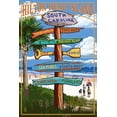 thumbnail image 4 of Hilton Head Island, South Carolina, Destinations Sign (19x27 inches, Premium 500 Piece Jigsaw Puzzle for Adults and Family, Made in USA), 4 of 4