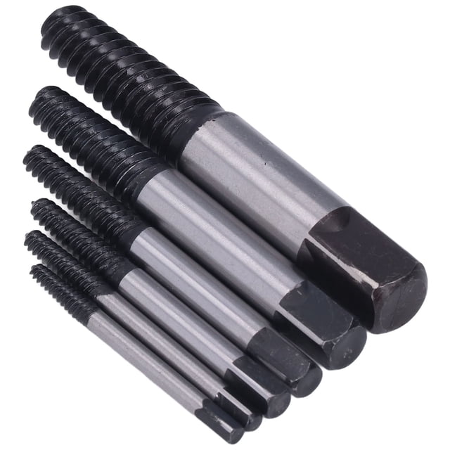 Screw Extractor, Lightweight Portable Carbon Steel Material Quenching Process Efficient Fast Screw Remover Drill Bits For Water Pipe