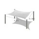thumbnail image 4 of Toldo para Piscina, Toldo para Exteriores con 95 % de Protección Solar, Rectangular, para Patio, Jardín y Exteriores., 4 of 7