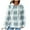 Light Blue 2, variant on Ltctricy Womens Plus Size Sweatshirts Hoodies Casual Loose Plaid Pullover Tops Fall Fashion Outfits with Pocket