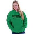 thumbnail image 3 of Rescued Favorite Breed Animal Lover Hoodie Sweatshirt Women Men Brisco Brands S, 3 of 6