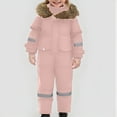 thumbnail image 2 of Toddler Snowsuit 3T Boys Girls Boys Snow Suit Kids One Piece Snowsuit Waterproof Windproof Winter Jumpsuits Overalls Snowboarding Ski Suits, 2 of 8