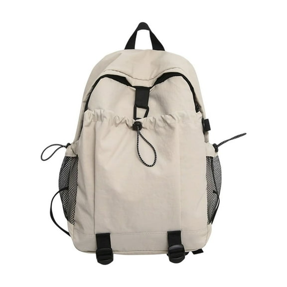 TaTaai Gift TaTaai Imitate Drawstring Zipper Backpack for Women, Waterproof Gym Bag for Men, Small Sack for Basketball, Pull Sport Bag for Soccer