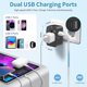 thumbnail image 3 of Adaptador de viaje, adaptador de viaje universal todo en uno para todo el mundo, adaptador de enchufe de CA, cargador de pared con puertos de carga USB-C y USB-A para EE. UU., UE, Reino Unido, AUS, co, 3 of 4