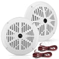 thumbnail image 1 of Altavoces marinos Pyle PLMR61W, 6.5 pulgadas, 120 W, impermeables, 1 par, 1 of 8