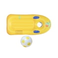 thumbnail image 3 of Tabla de surf inflable ligera y clásica para piscina. amarillo, 3 of 9