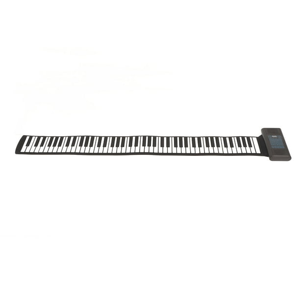 EU) Piano Enroulable à 88 Touches Avec Pédale Piano à Main