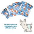 thumbnail image 3 of vnanda Leakproof Dog Diaper Male Dog Diaper Lightweight Dog Wraps Cartoon Print Washable Elastic Trim Belly Band Pet Menstrual Pants, 3 of 8
