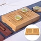 thumbnail image 5 of Bandeja de té de bambú chino Gongfu con bandeja para almacenar agua para regalos novedosos L, 5 of 8