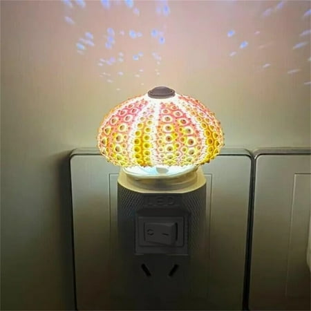 

XIHAXI LED Sea Urchin Plug 2024 New Cute LED Night Light Creative 3W Soft Light Plug In Bedside Lamp For Bedroom Birthday Gift