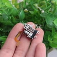 thumbnail image 2 of Acxico 2 piezas Mini 0.197 in 2 fases 4 cables 3 V 5 V engranaje planetario motor paso a paso lineal tornillo deslizante, 2 of 5