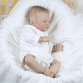 thumbnail image 7 of WAWA-HAOKEAI Oliver James 17 Inch Reborn Baby Boy Doll with Weighted Cloth Body and Accessories, 7 of 7
